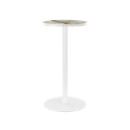 White Halo Bar Table